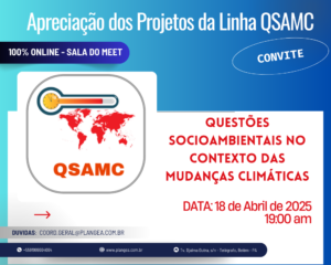 Apreciação dos projetos da linha QSAMC de Geografia Física