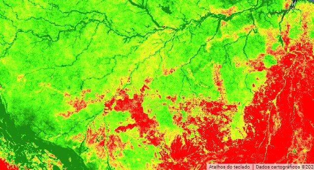 Avaliação multitemporal da qualidade do ambiente ecológico nas zonas de pressão de Unidades de Conservação Federais do Brasil.