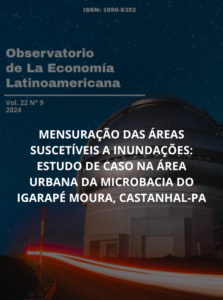 MENSURAÇÃO DAS ÁREAS SUSCETÍVEIS A INUNDAÇÕES: estudo de caso na área urbana da microbacia do Igarapé Moura, Castanhal-PA